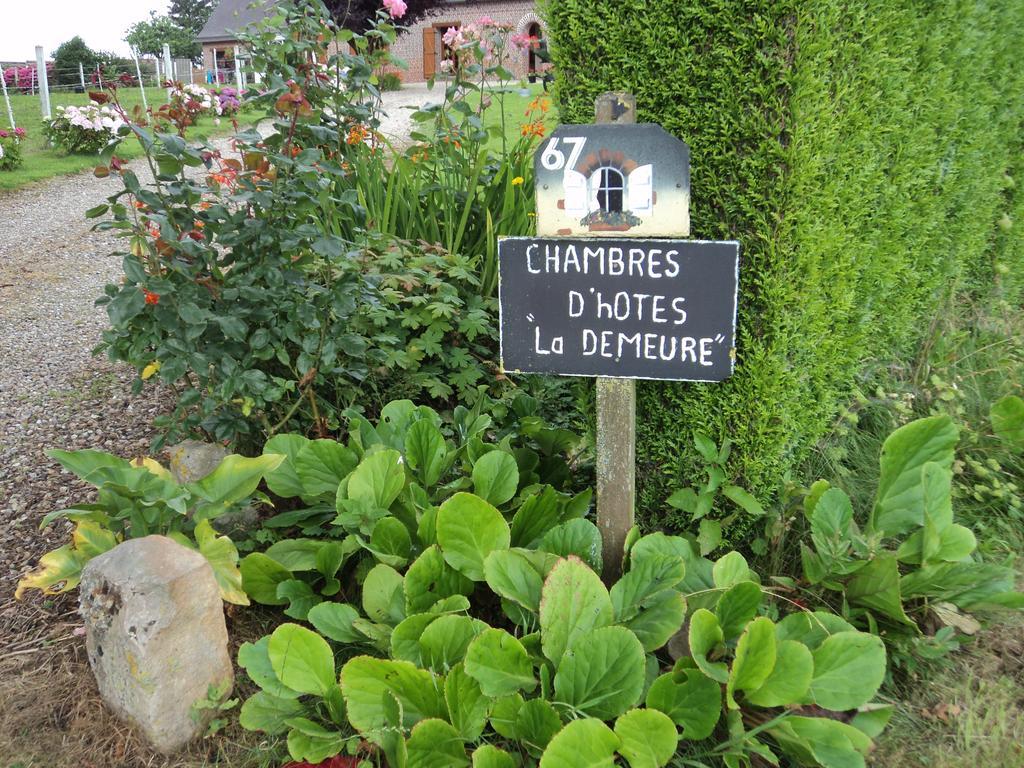 La Demeure Bed & Breakfast Vassonville Dış mekan fotoğraf